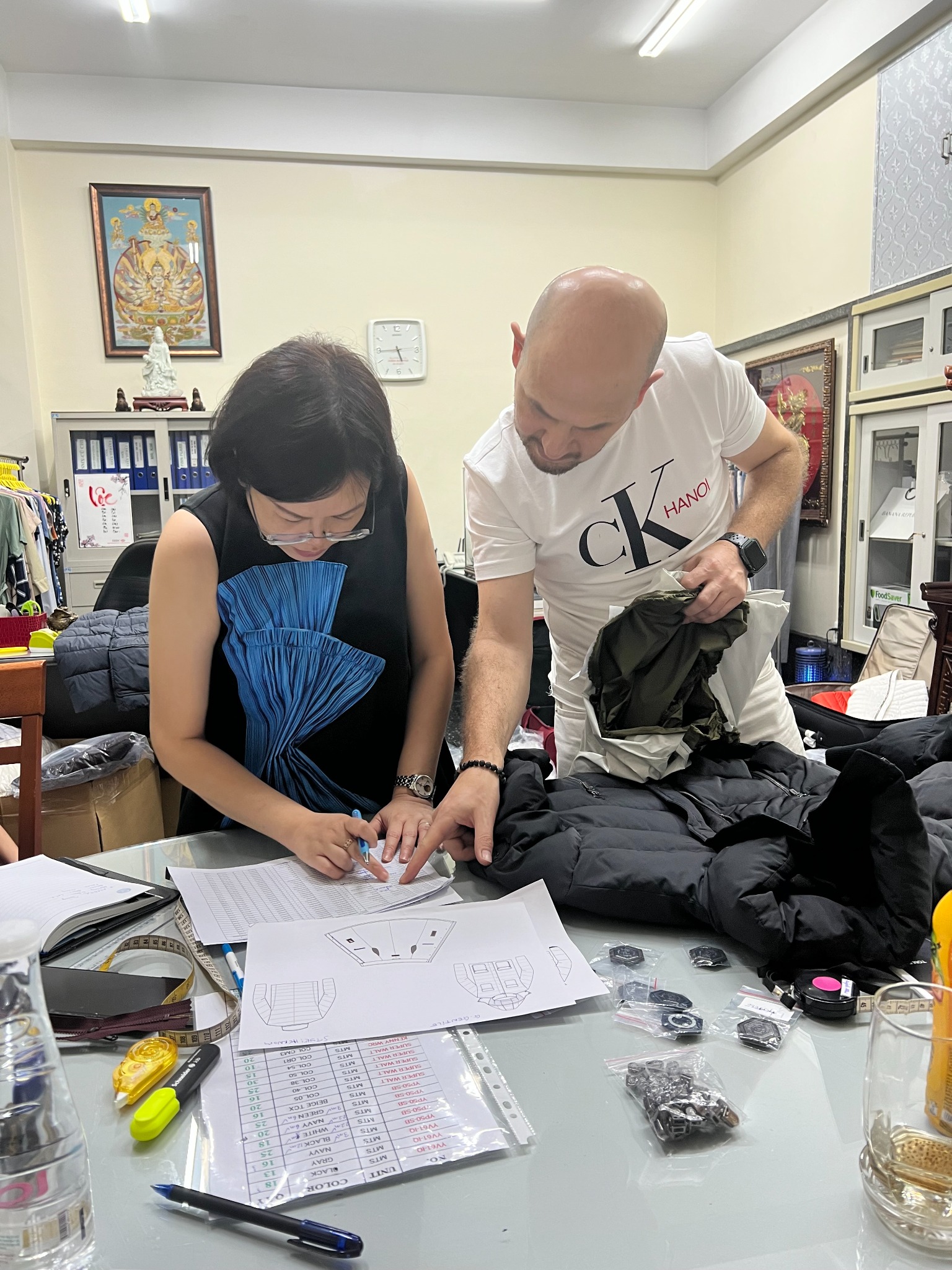 Made Tekstil garment inspection at factory